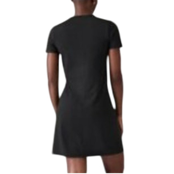 Athleta Women's Essential Tee Dress Black Size Small New With Tags Condition - Picture 2 of 12